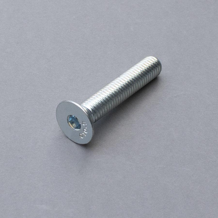 M10 x 40 Socket Csk Screws Grade 10.9 Zinc Plated