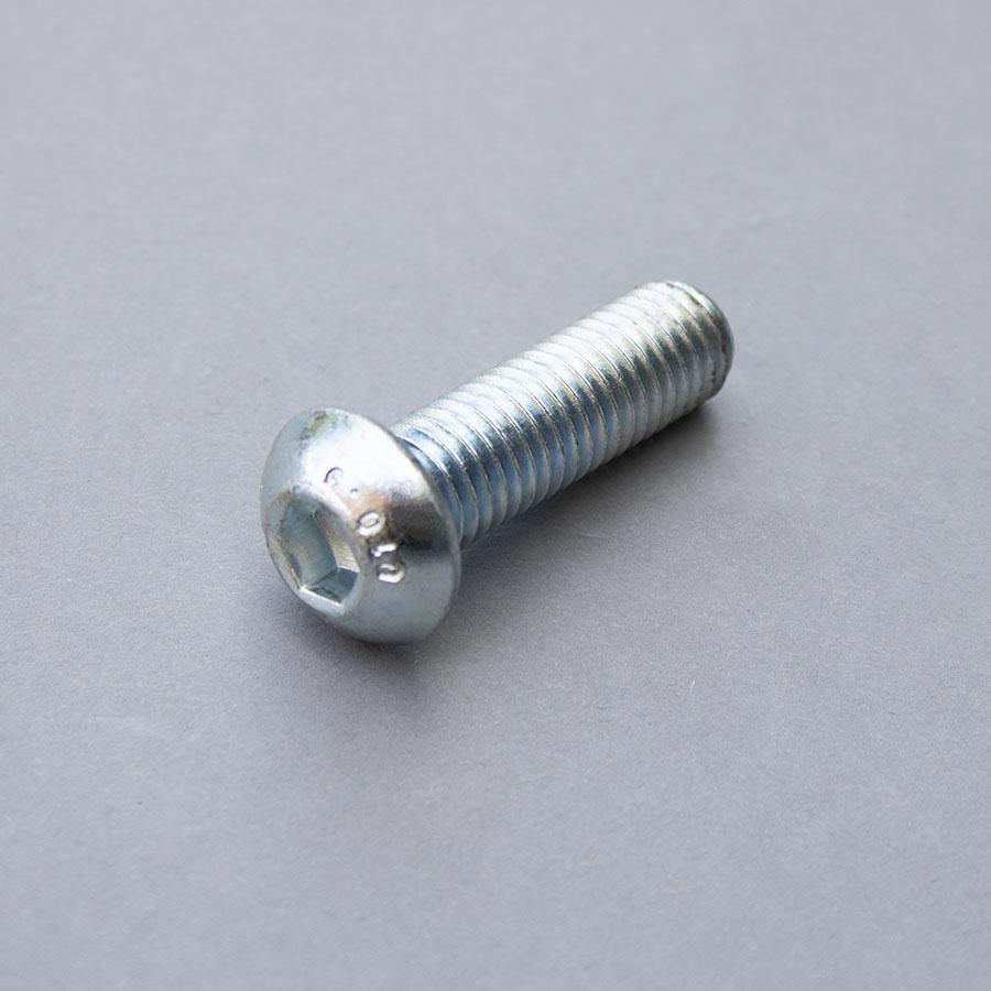 M4 x 6 Socket Button Screws Grade 10.9 Zinc Plated